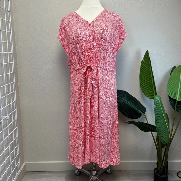 Joules Yasmine Button Through Dress - NEW - Size 16 - Picture 3 of 4